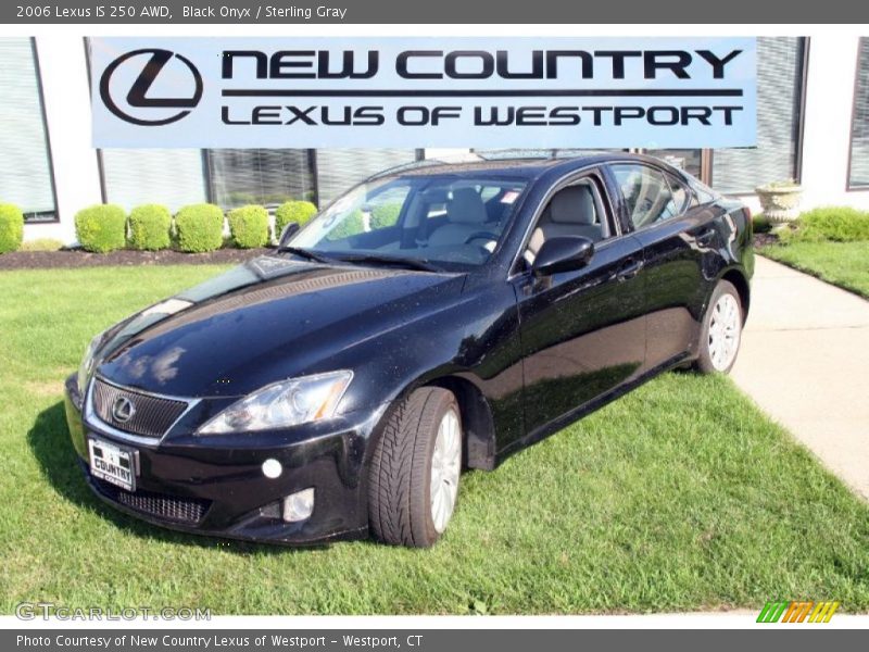 Black Onyx / Sterling Gray 2006 Lexus IS 250 AWD