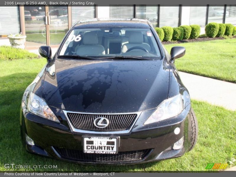 Black Onyx / Sterling Gray 2006 Lexus IS 250 AWD