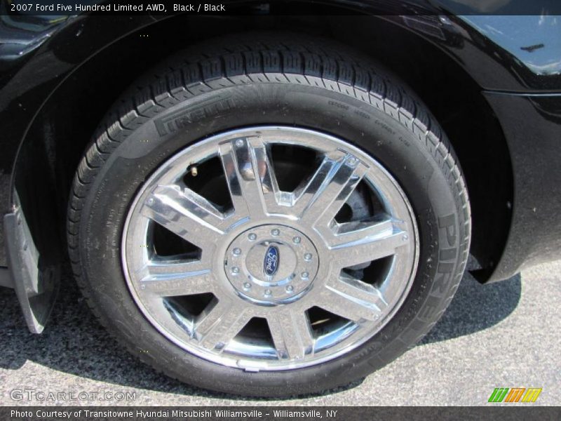 Black / Black 2007 Ford Five Hundred Limited AWD