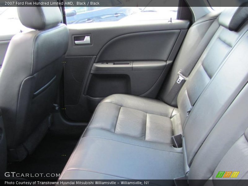 Black / Black 2007 Ford Five Hundred Limited AWD