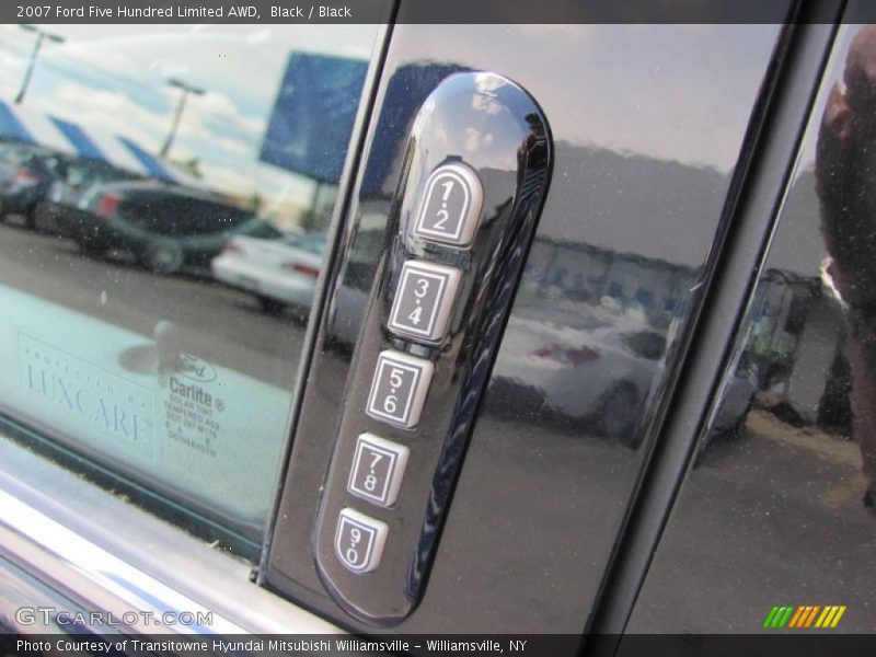 Black / Black 2007 Ford Five Hundred Limited AWD