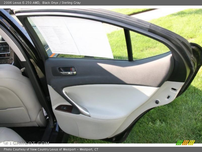 Black Onyx / Sterling Gray 2006 Lexus IS 250 AWD