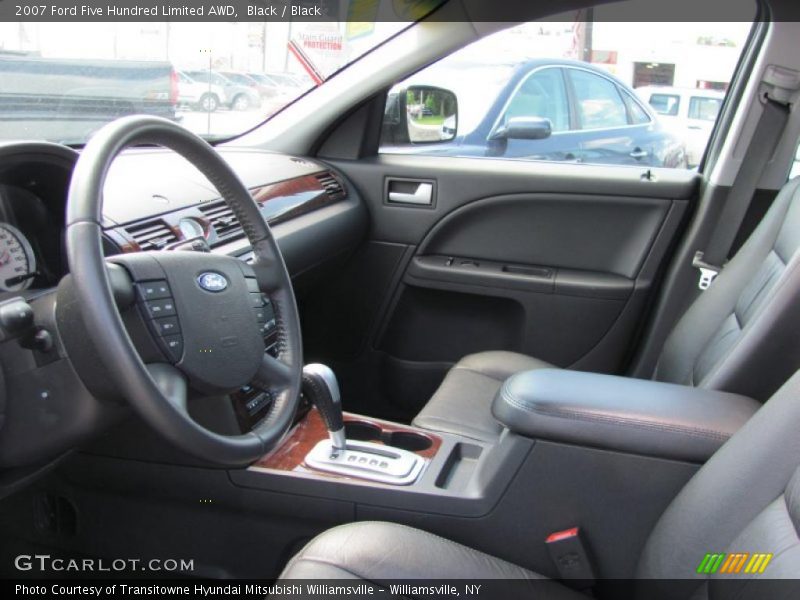 Black / Black 2007 Ford Five Hundred Limited AWD