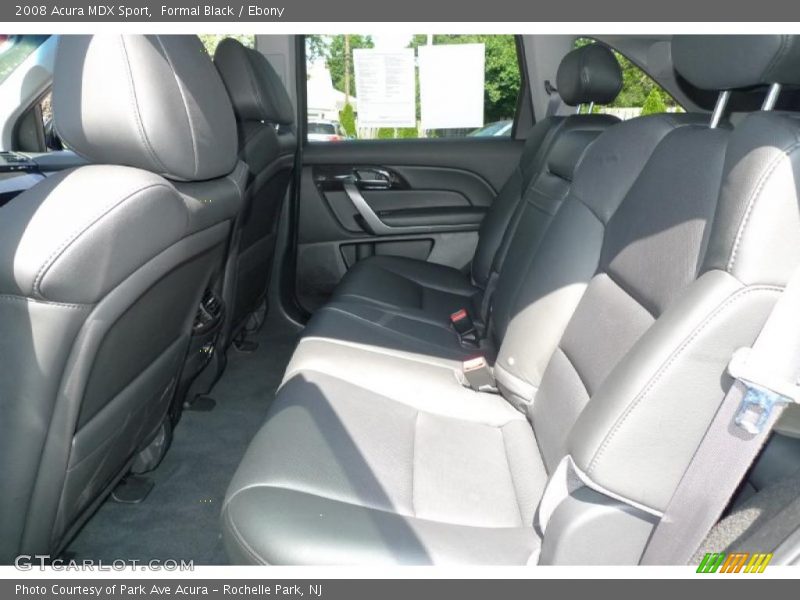 Formal Black / Ebony 2008 Acura MDX Sport