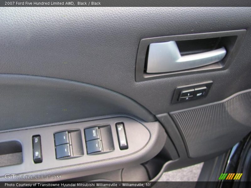 Black / Black 2007 Ford Five Hundred Limited AWD