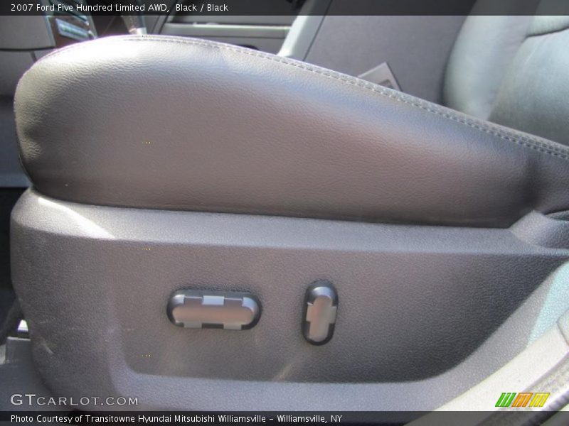 Black / Black 2007 Ford Five Hundred Limited AWD