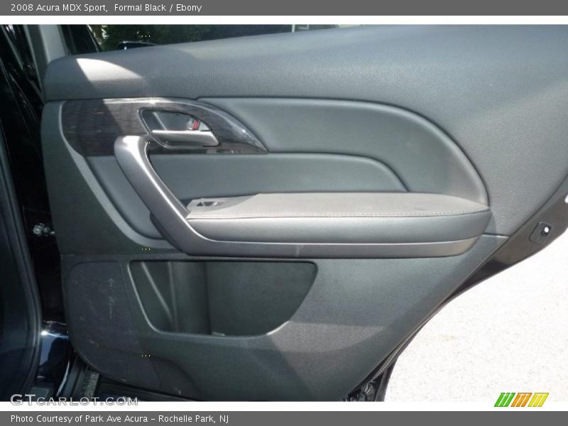 Formal Black / Ebony 2008 Acura MDX Sport
