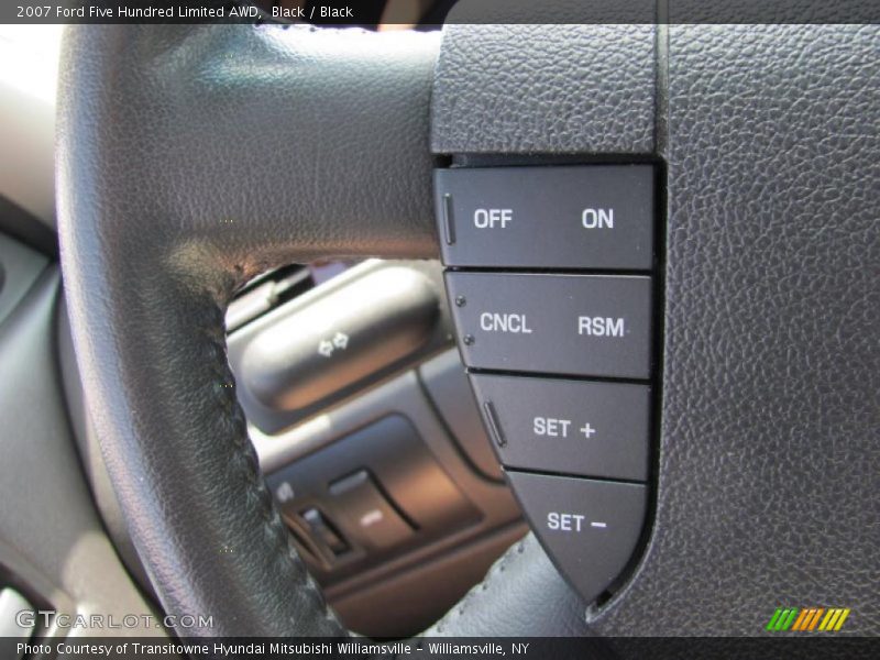 Black / Black 2007 Ford Five Hundred Limited AWD