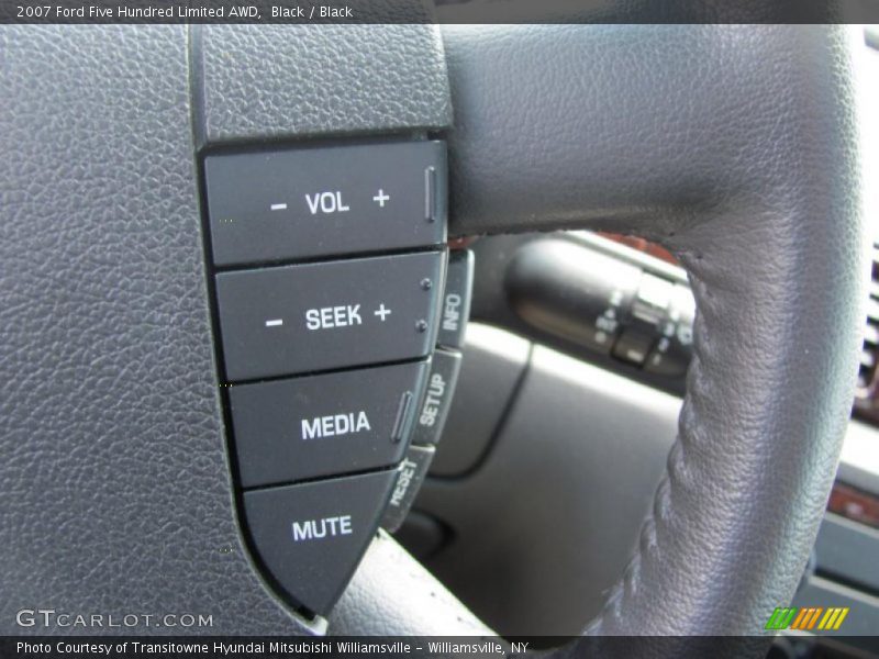 Black / Black 2007 Ford Five Hundred Limited AWD