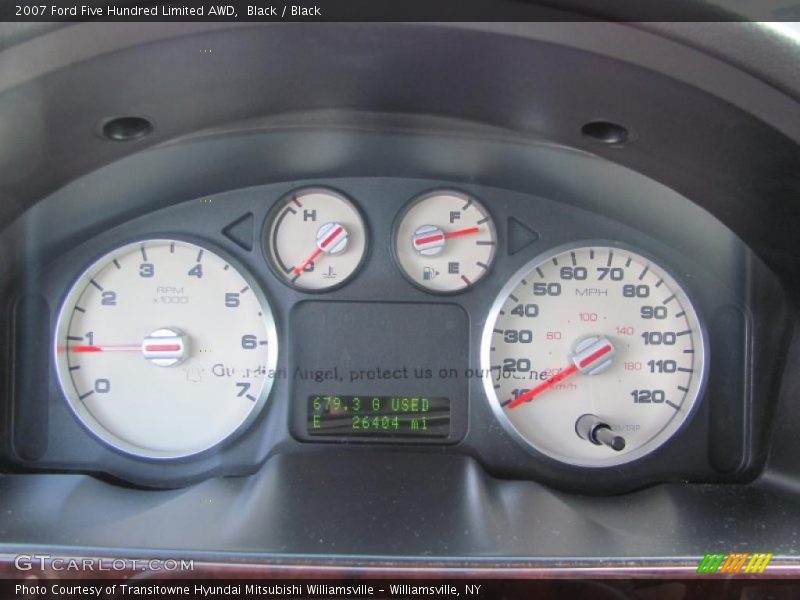 Black / Black 2007 Ford Five Hundred Limited AWD