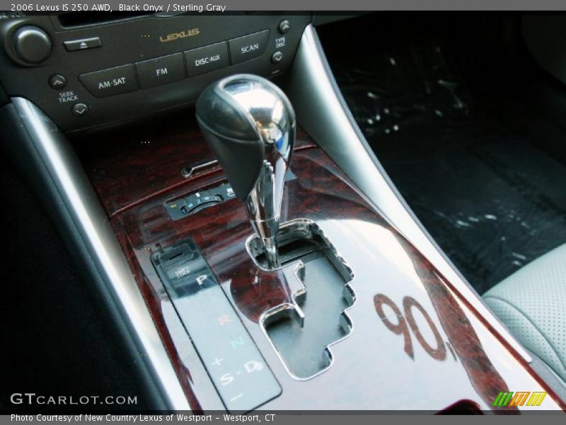 Black Onyx / Sterling Gray 2006 Lexus IS 250 AWD