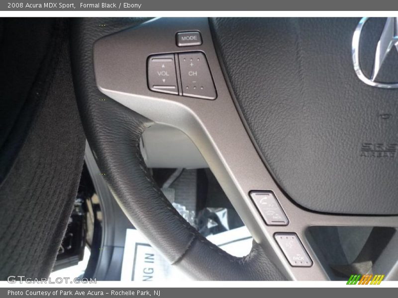 Formal Black / Ebony 2008 Acura MDX Sport
