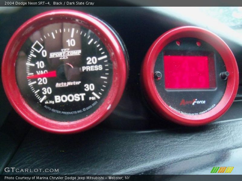 Black / Dark Slate Gray 2004 Dodge Neon SRT-4