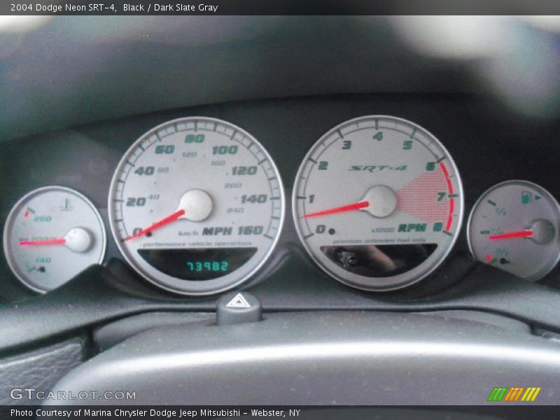 Black / Dark Slate Gray 2004 Dodge Neon SRT-4