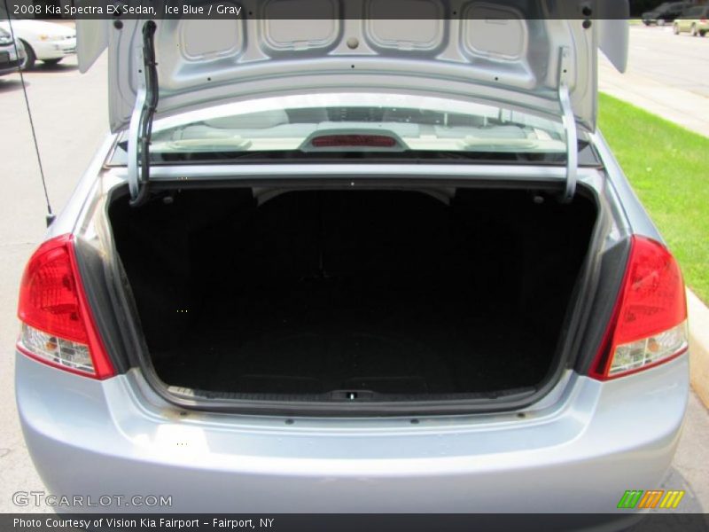 Ice Blue / Gray 2008 Kia Spectra EX Sedan