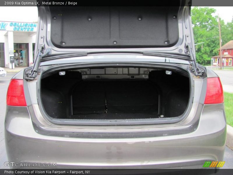 Metal Bronze / Beige 2009 Kia Optima LX