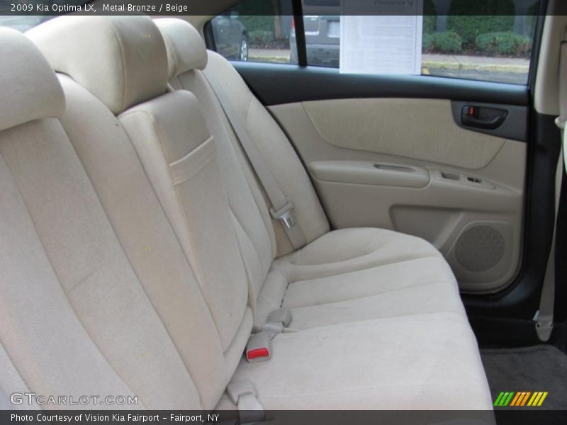 Metal Bronze / Beige 2009 Kia Optima LX