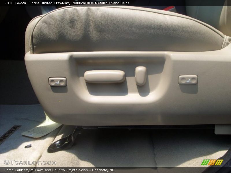 Nautical Blue Metallic / Sand Beige 2010 Toyota Tundra Limited CrewMax