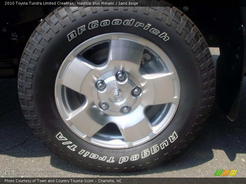 Nautical Blue Metallic / Sand Beige 2010 Toyota Tundra Limited CrewMax