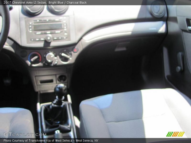 Bright Blue / Charcoal Black 2007 Chevrolet Aveo LS Sedan