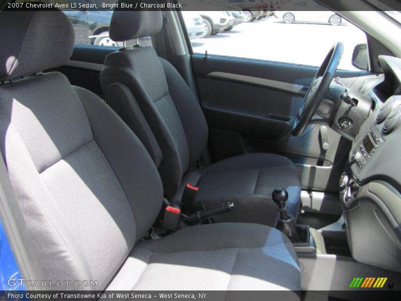 Bright Blue / Charcoal Black 2007 Chevrolet Aveo LS Sedan