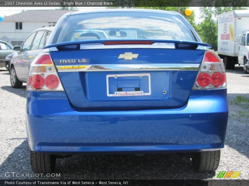 Bright Blue / Charcoal Black 2007 Chevrolet Aveo LS Sedan