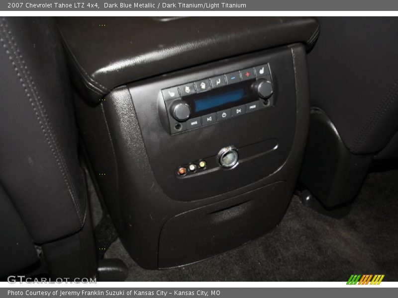 Dark Blue Metallic / Dark Titanium/Light Titanium 2007 Chevrolet Tahoe LTZ 4x4