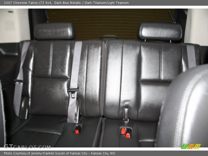 Dark Blue Metallic / Dark Titanium/Light Titanium 2007 Chevrolet Tahoe LTZ 4x4