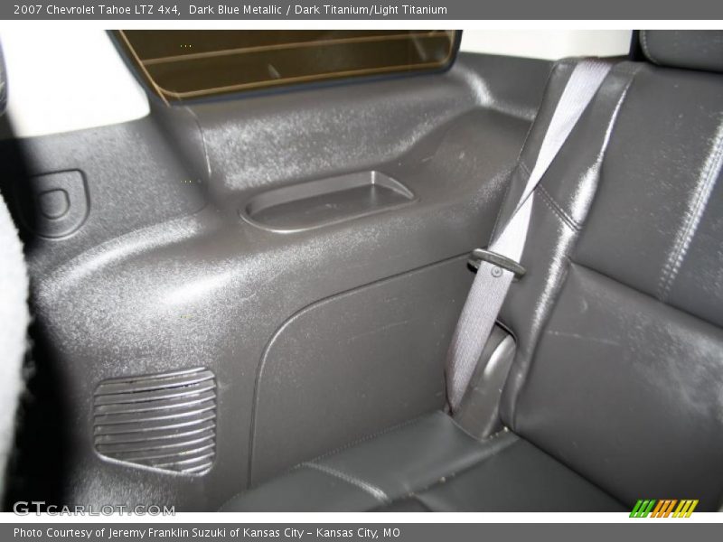 Dark Blue Metallic / Dark Titanium/Light Titanium 2007 Chevrolet Tahoe LTZ 4x4