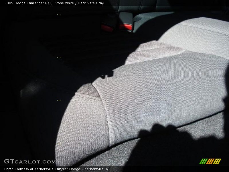 Stone White / Dark Slate Gray 2009 Dodge Challenger R/T