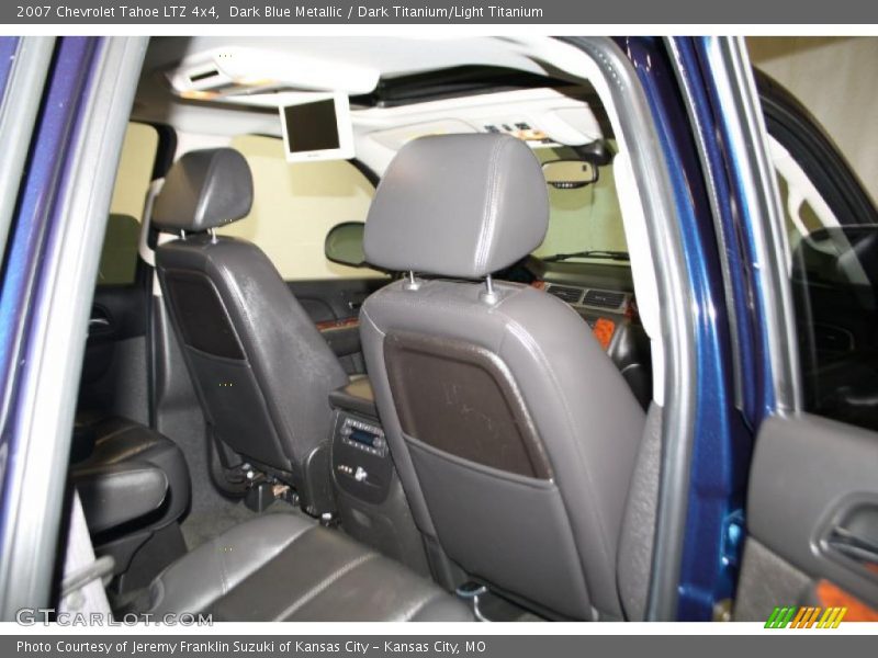 Dark Blue Metallic / Dark Titanium/Light Titanium 2007 Chevrolet Tahoe LTZ 4x4