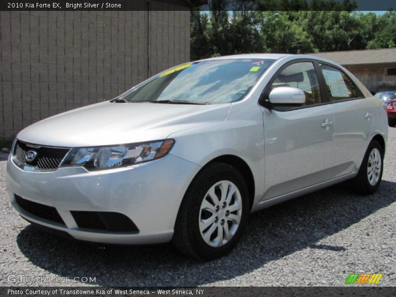 Bright Silver / Stone 2010 Kia Forte EX