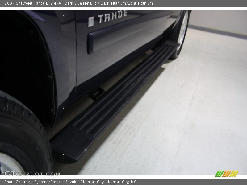Dark Blue Metallic / Dark Titanium/Light Titanium 2007 Chevrolet Tahoe LTZ 4x4