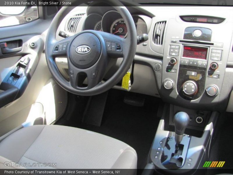 Bright Silver / Stone 2010 Kia Forte EX