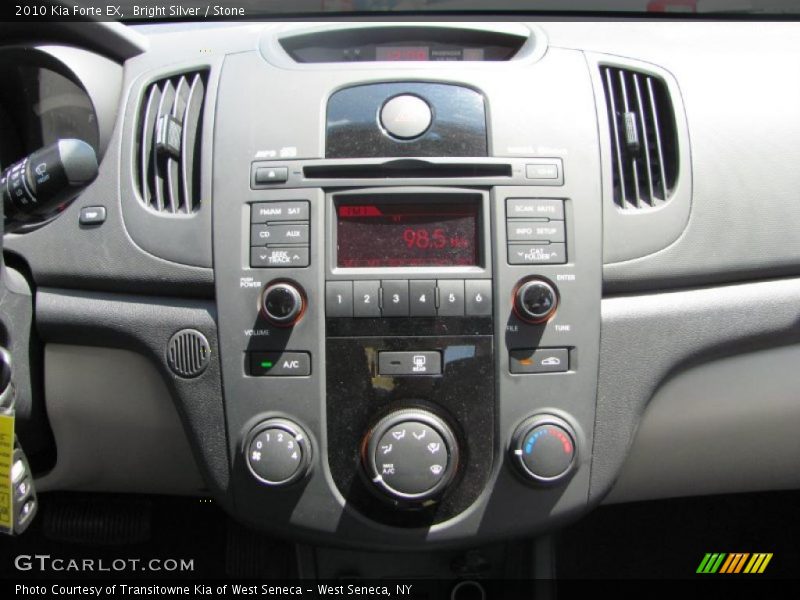 Bright Silver / Stone 2010 Kia Forte EX