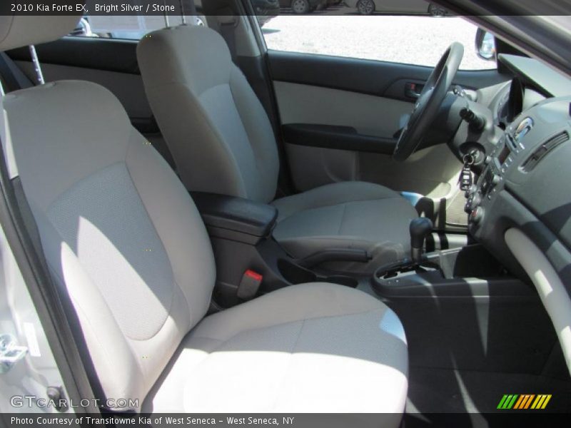 Bright Silver / Stone 2010 Kia Forte EX