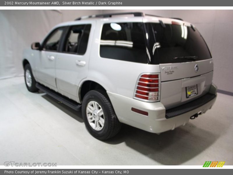 Silver Birch Metallic / Dark Graphite 2002 Mercury Mountaineer AWD
