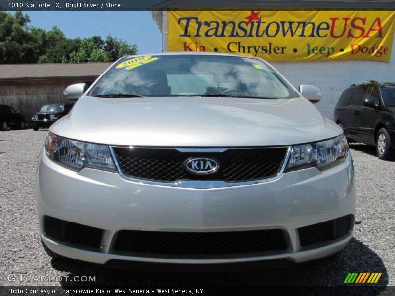Bright Silver / Stone 2010 Kia Forte EX