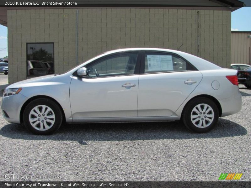Bright Silver / Stone 2010 Kia Forte EX