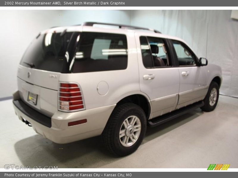 Silver Birch Metallic / Dark Graphite 2002 Mercury Mountaineer AWD