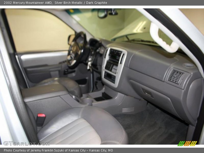 Silver Birch Metallic / Dark Graphite 2002 Mercury Mountaineer AWD