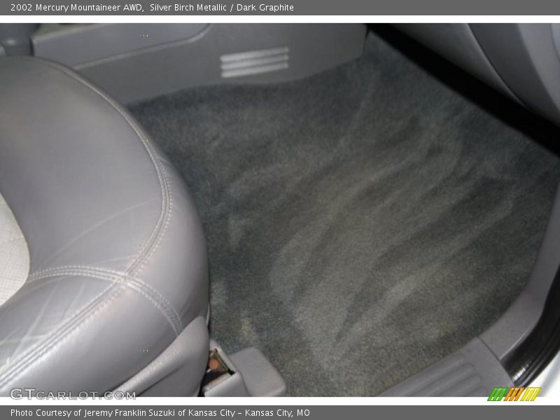 Silver Birch Metallic / Dark Graphite 2002 Mercury Mountaineer AWD