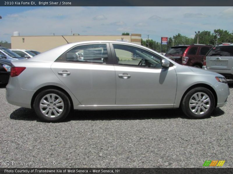 Bright Silver / Stone 2010 Kia Forte EX