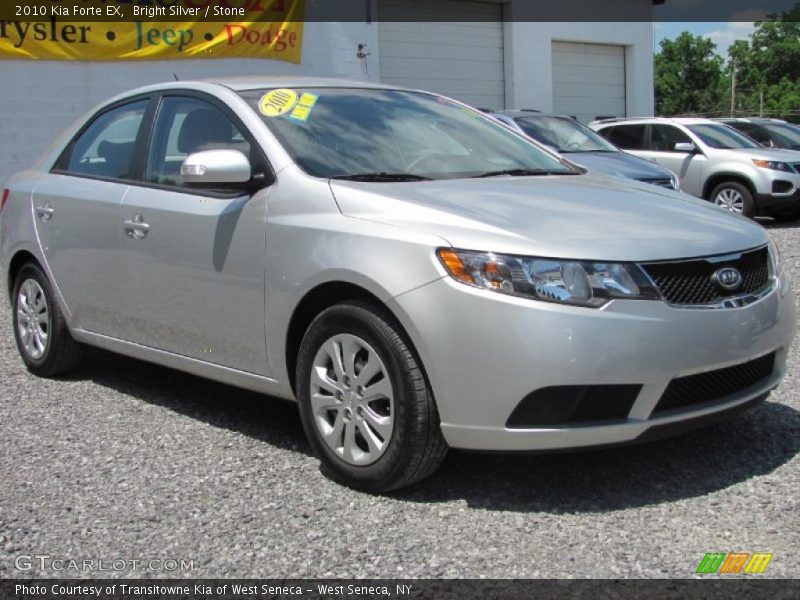 Bright Silver / Stone 2010 Kia Forte EX