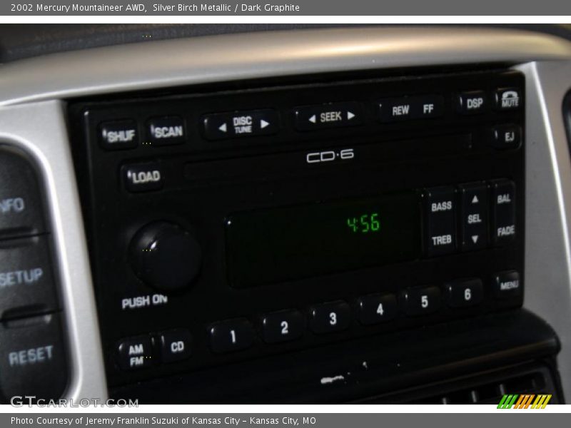 Silver Birch Metallic / Dark Graphite 2002 Mercury Mountaineer AWD