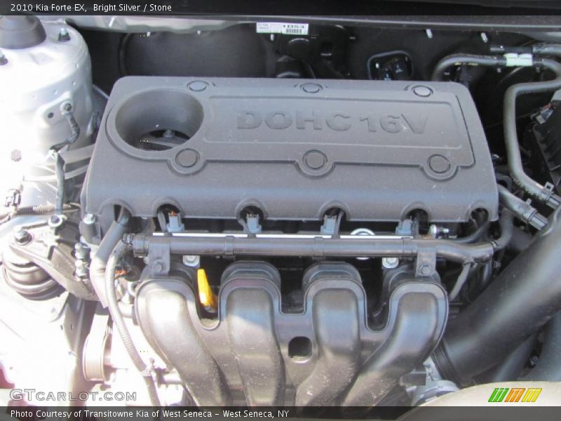 Bright Silver / Stone 2010 Kia Forte EX