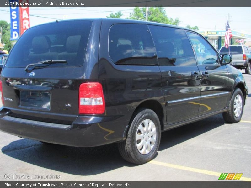 Midnight Black / Gray 2004 Kia Sedona LX