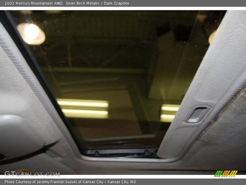 Silver Birch Metallic / Dark Graphite 2002 Mercury Mountaineer AWD