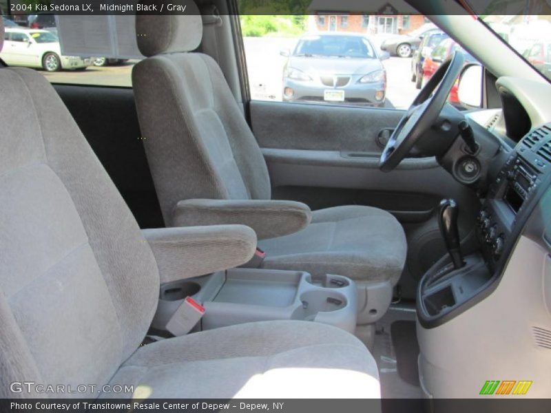 Midnight Black / Gray 2004 Kia Sedona LX