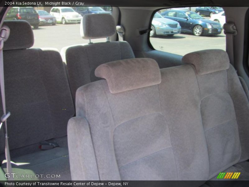 Midnight Black / Gray 2004 Kia Sedona LX
